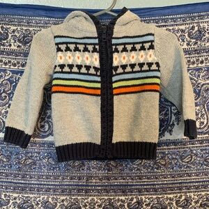 Gymboree Preloved Baby Zip-Up Sweater/Jacket Size 6-12 Months